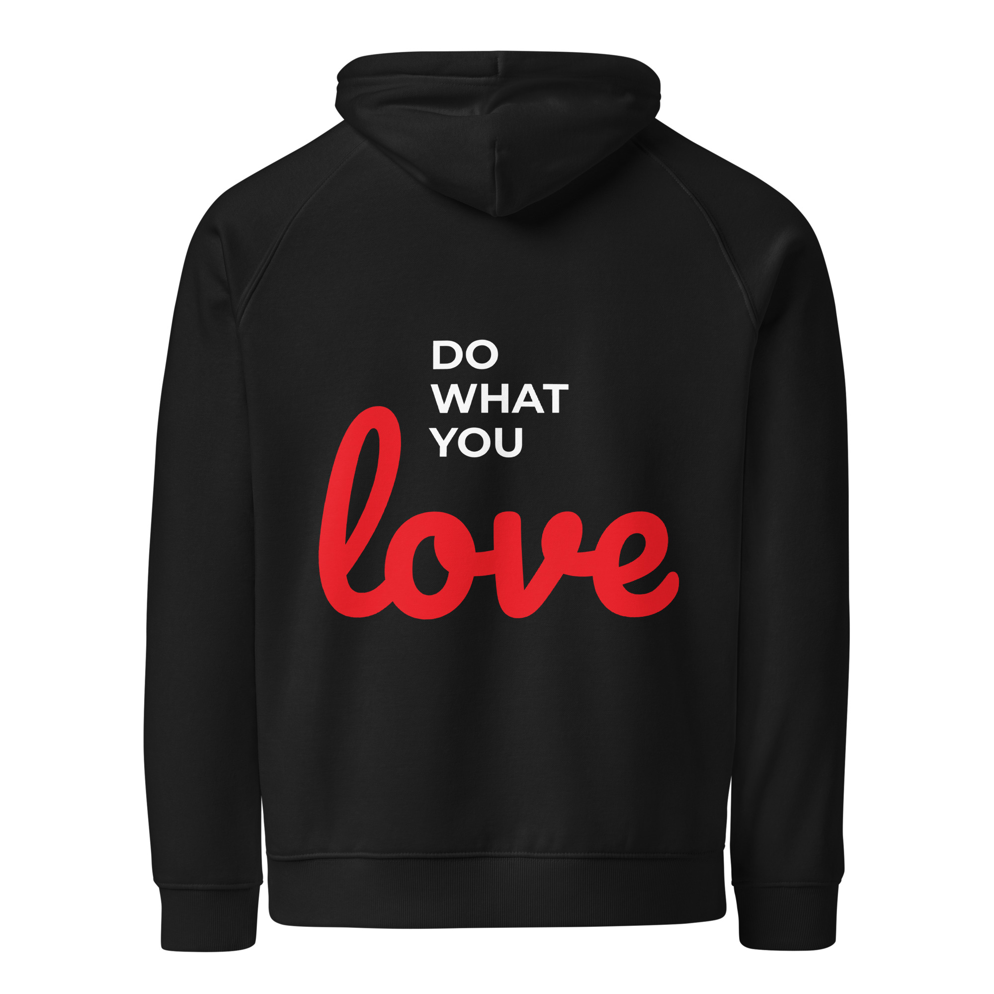 Unisex eco raglan hoodie - Image 2