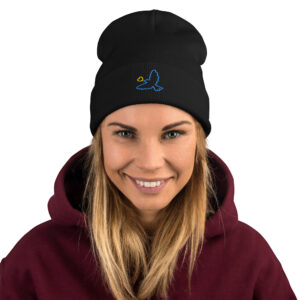 Alternative view of Embroidered Beanie