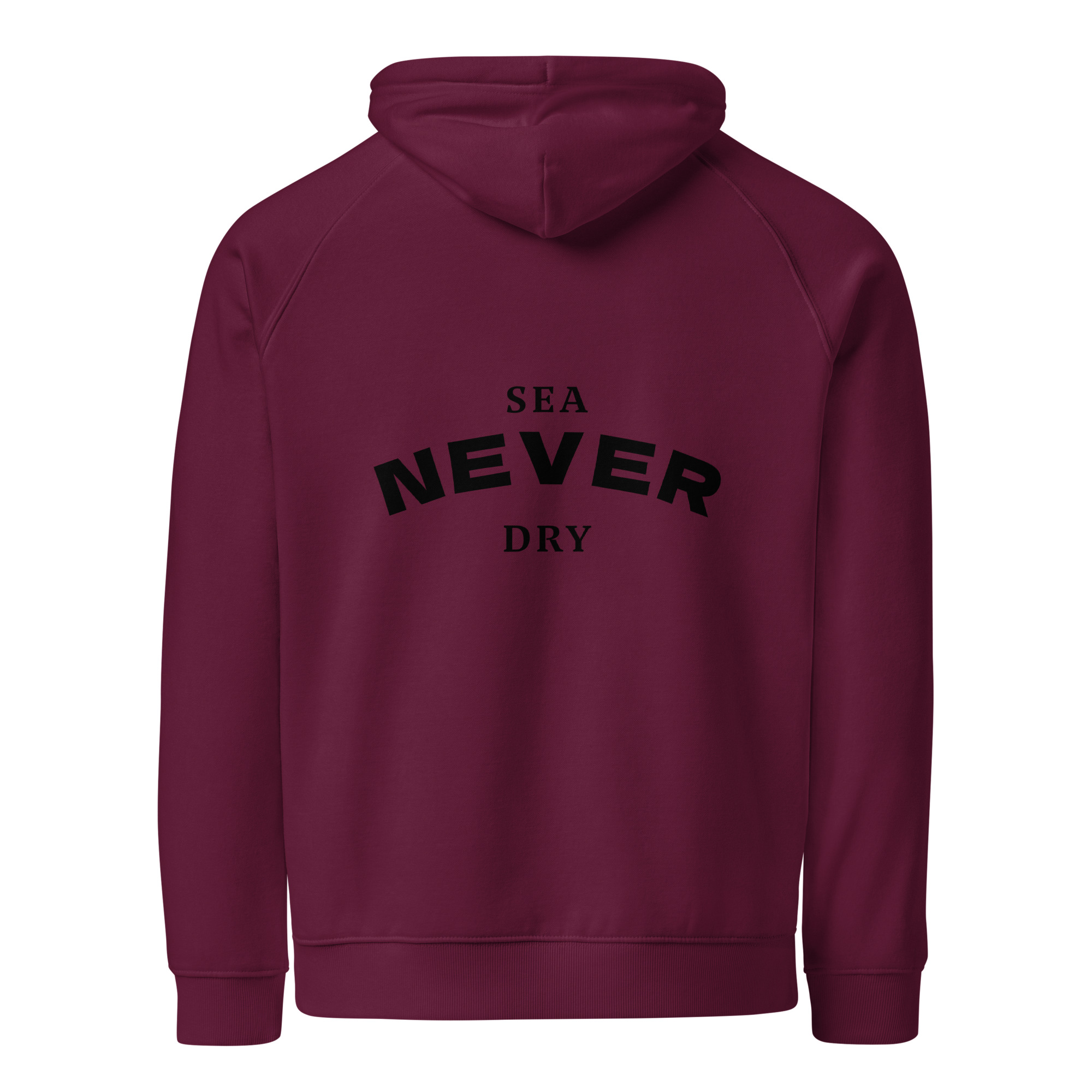Unisex eco raglan hoodie