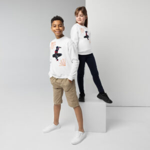 Alternative view of Youth crewneck sweatshirt